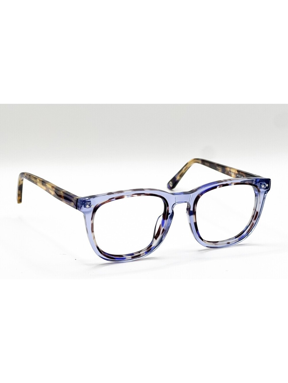 Muse 32-001893 Blue Tortoise Square Authentic Eyeglass Frames 49-20-145 - Picture 4 of 5